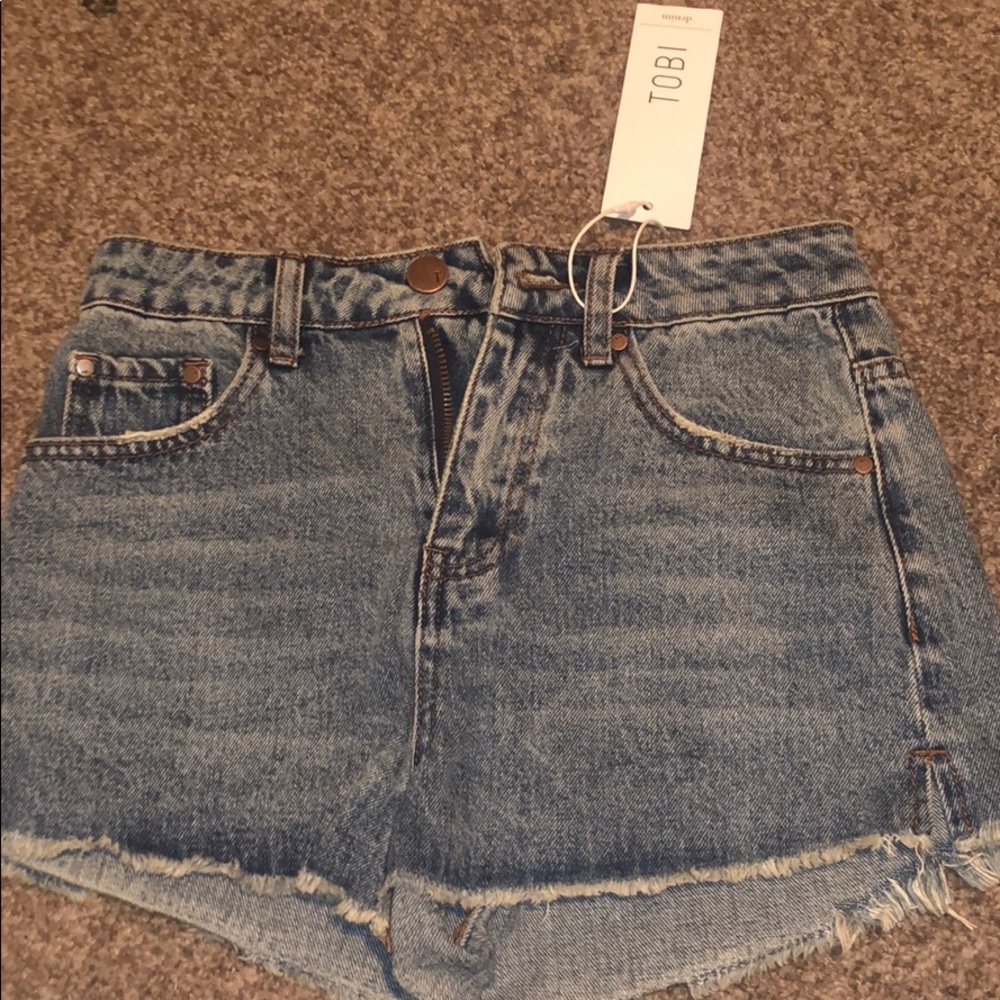 Tobi denim shorts